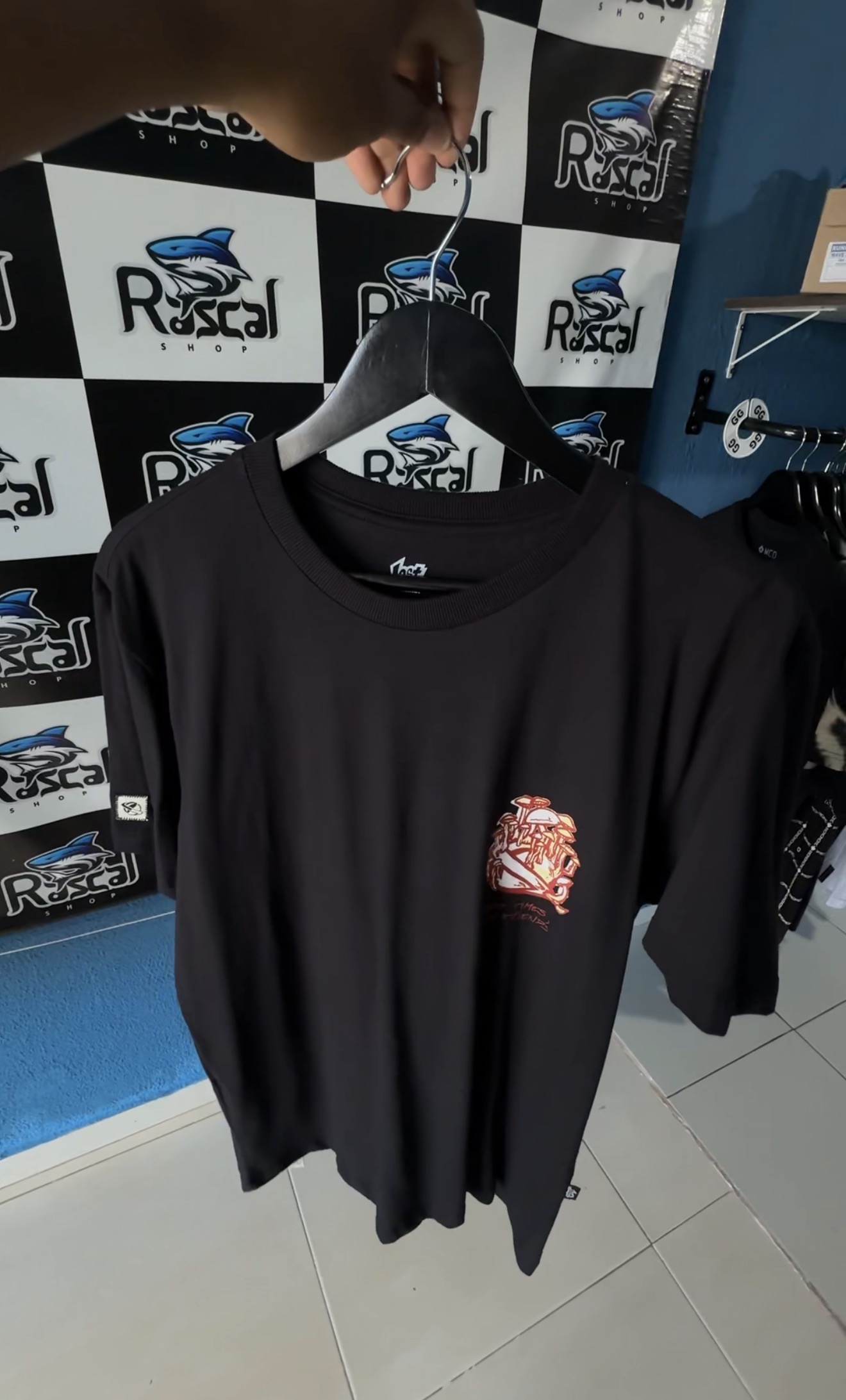 Camisa lost cogumelos